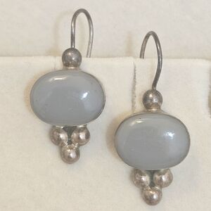 Mexico Taxco 925 Vintage Sterling Silver Drop Earrings